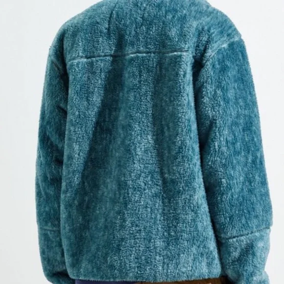 UO URBAN OUTFITTERS Sherpa Fleece Jacket - Picture 3 of 9